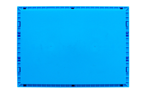 Kotak penyimpanan plastik lipat tahan lama untuk grosir