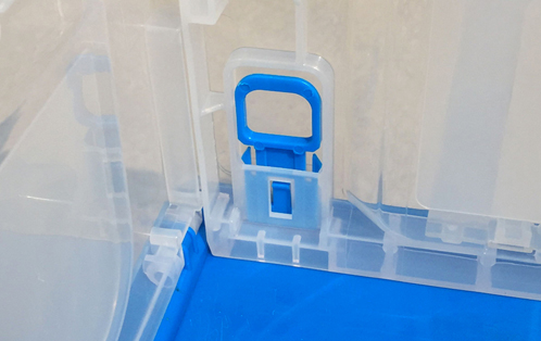 folding plastic basket