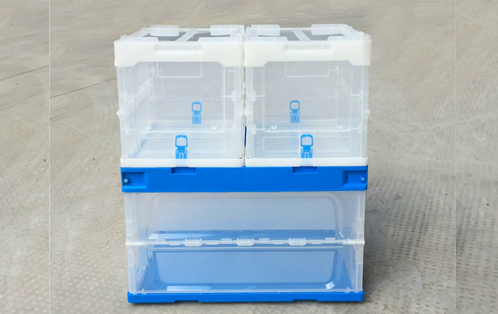 folding plastic basket