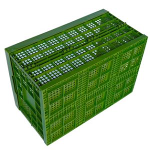 Kotak penyimpanan plastik dengan tutup lipat-JOIN-KK604032W